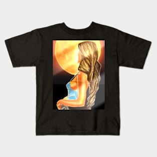 Super moon Kids T-Shirt